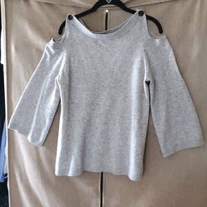 Ann Taylor Cold Shoulder Wool Sweater